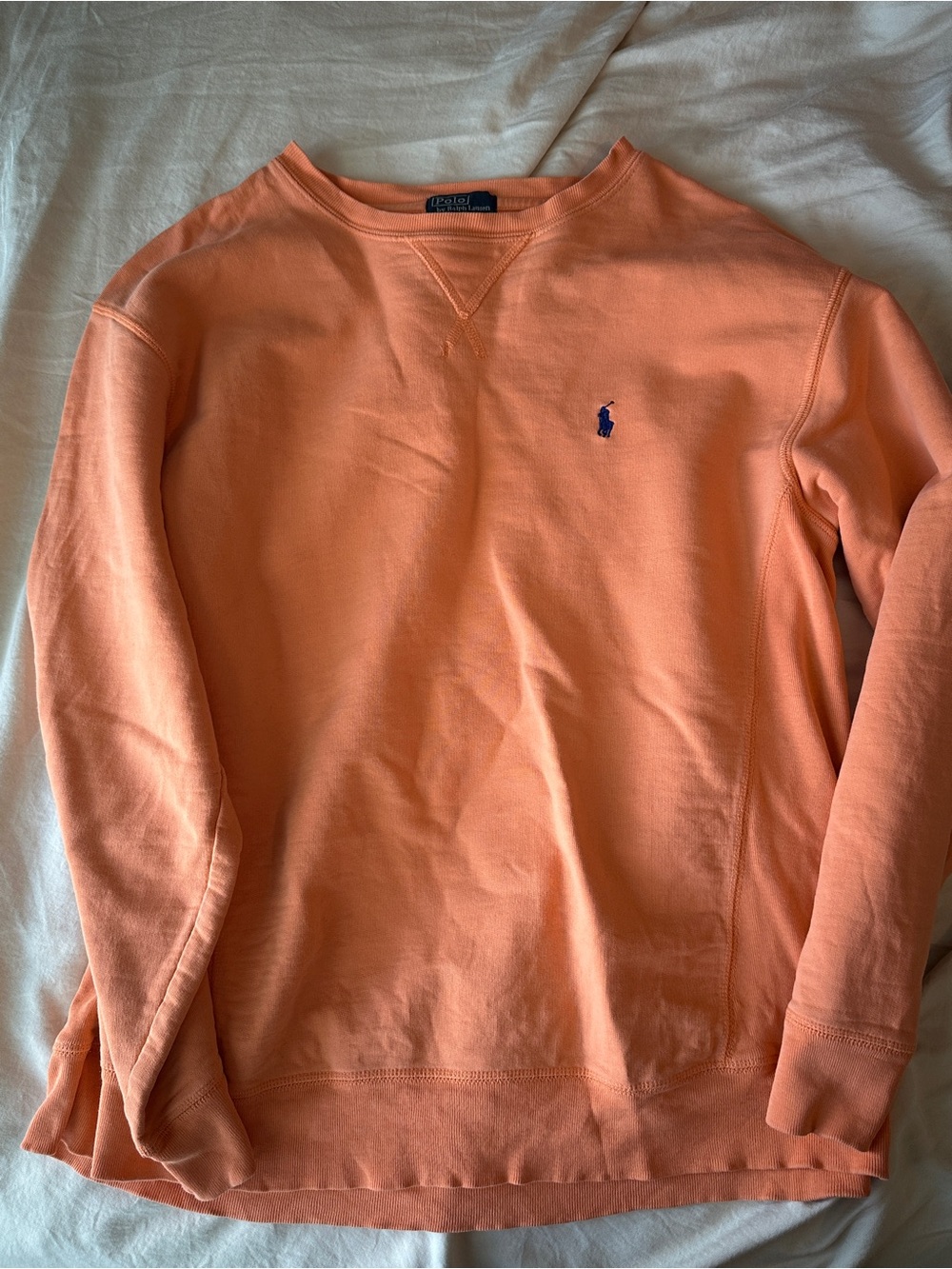 Boys Polo by Ralph Lauren Orange Crewneck
